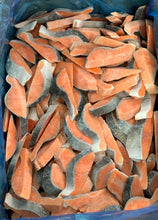 画像をギャラリービューアに読み込む, チリ産(養殖)銀サケ切身PBO(小骨とり) 20g~100gまで各サイズあります